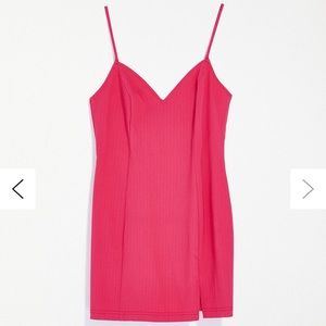 UO pink mini dress